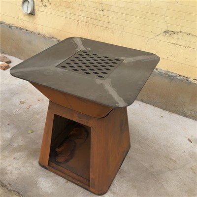 Corrosion-resistant Corten Steel BBQ