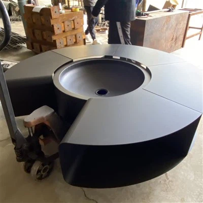 Corten Fire Pit With Table