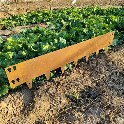 Corten Flexible Garden Edge