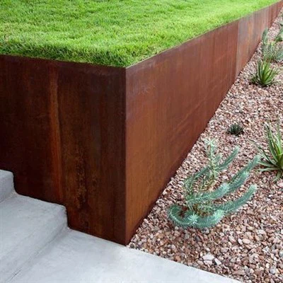 Corten Steel Overlength Use Flowerpot