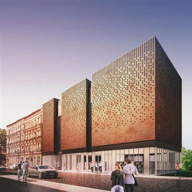 Corten Steel Wall Cladding Construction Steps