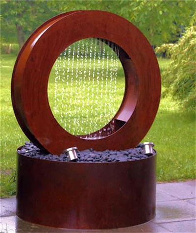 Corten Steel Water Landscape For Sale