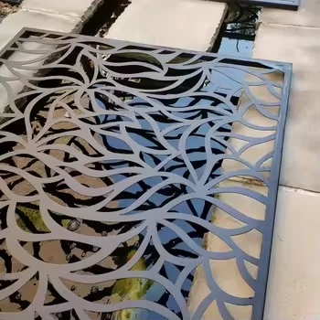 Custom Corten Steel Fence