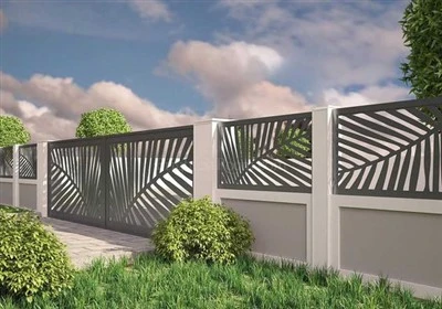 Decorative Garden Panels Made Of Corten Steel