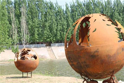 Design Wood Burning Fireball