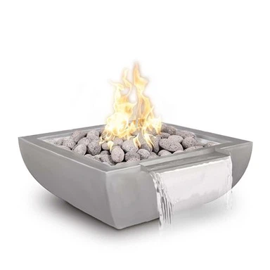 Fire Pit Pool Fountain
