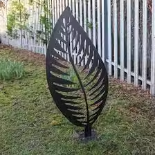 Free Standing Rusted Corten Steel Sculpture