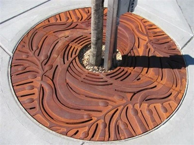 Garden Steel Tree Gate
