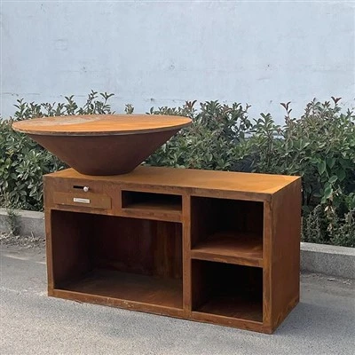 Heavy Duty Corten Steel BBQ