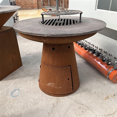 High-quality Corten BBQ Grill For Outdoor