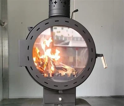 Indoor Wall Mounted Wood Fireplace