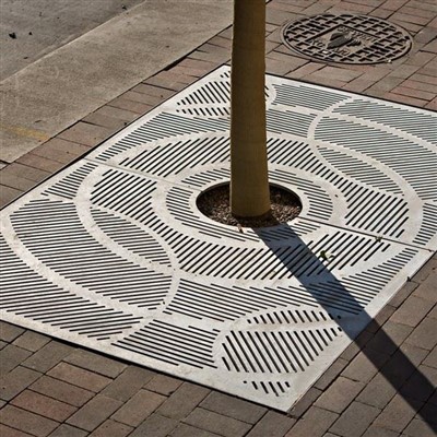 Landscape Design Corten Tree Grate