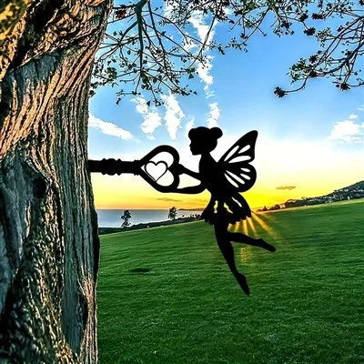 Outdoor Black Metal Art Decoration