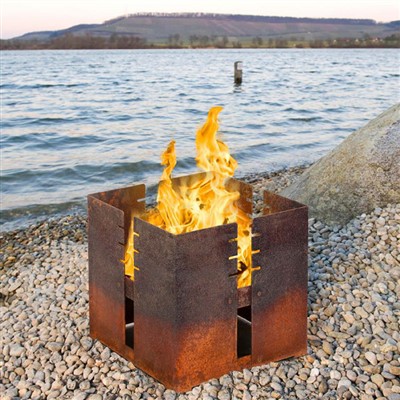 Outdoor Charcoal Wood Fire Pit