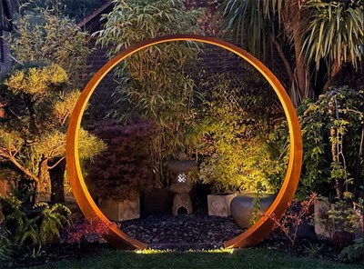 Park Decor Corten Steel Sculptures