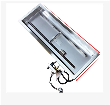 Rectangle Gas Firepit Burner