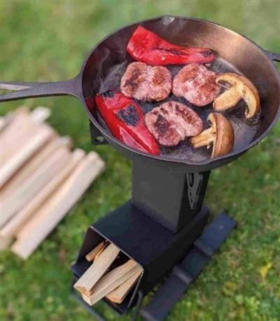 Rocket Fire Pit Grill