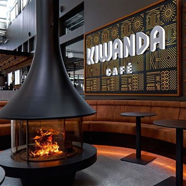 Roof Celling Mounted Fireplaces