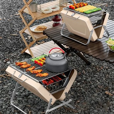 Hot Selling Suitcase Style Barbecue Grill