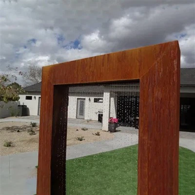 Steel Water Features Waterfall