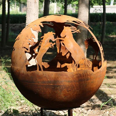 Wood Burning Cutting Fireball