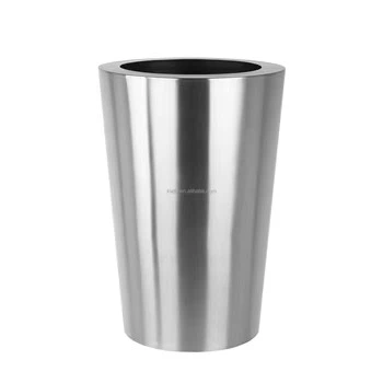 Stainless Steel Cylindrical Planters