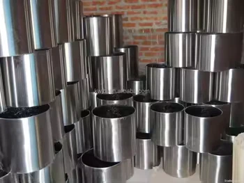 Stainless Steel Cylindrical Planters