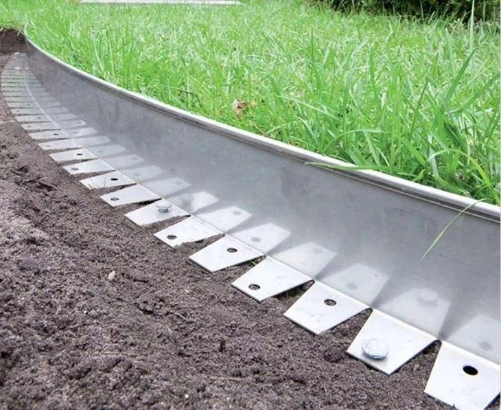 Stainless Steel Grass Garden Border
