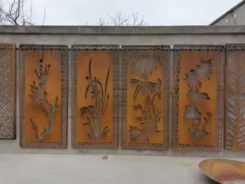 Steel Panels Privacy Screen high quality