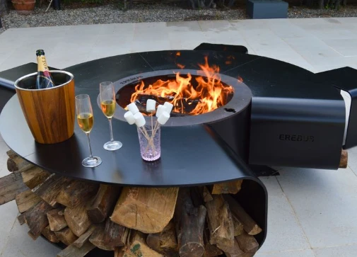 Tabletop Round Fire Pit