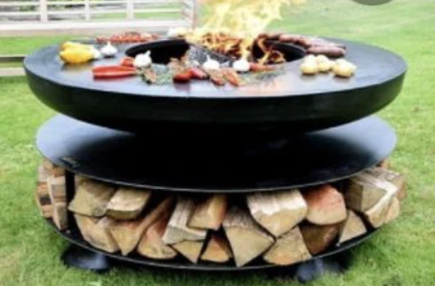 Tabletop Round Fire Pit