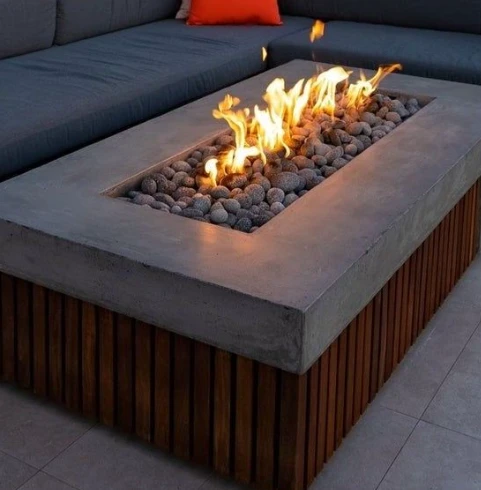 Tabletop Round Fire Pit