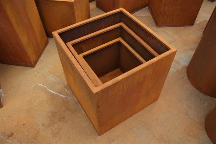 Versatile Corten Steel Planter Boxes suppliers