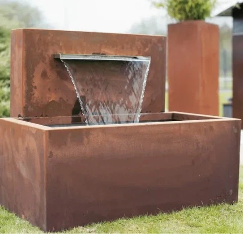 Rectangle Fountain Including Decor Garden