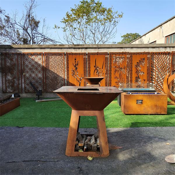 Wood Burning Grill Stove