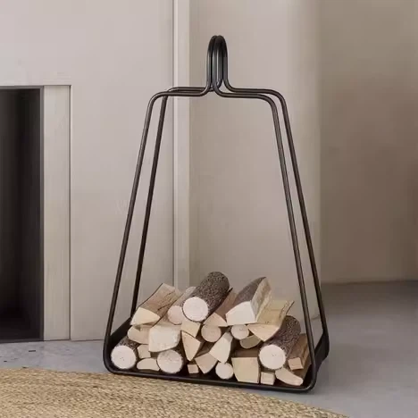 Wrought Iron Landscape Storage Rack